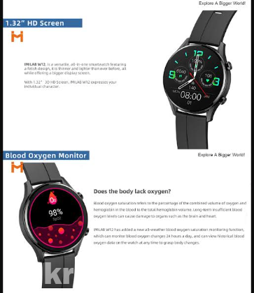 Xiomi Imilab Smart Watch